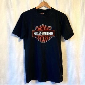 Classic Harley-Davidson Black T-Shirt | Palm Springs Logo